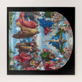 Adoratie van de Trinity, Albrecht Durer Legpuzzel (Horizontaal)
