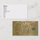 Adoratie van het Christuskind (Bosbouw) Visitekaartje (Voorkant / Achterkant)