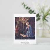 Adoratie van het kind door Fra Filippo Lippi Briefkaart (Staand voorkant)