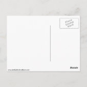 Adoratie van het kind en St. Bernard Briefkaart (Achterkant)