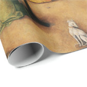 ADORATIE VAN HET PARCHMENT VAN MAGI , NATIVITEITSS CADEAUPAPIER (Rol Hoek)