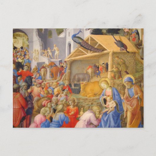 Adoratie van Magi Briefkaart (Voorkant)