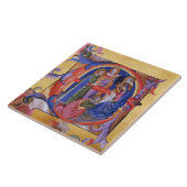 ADORATION OF MAGI NATIVITY CHRISTMAS PARCHMENT TEGELTJE (Zijkant)