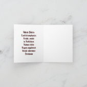 Adoration of shepherds w angels feestdagen kaart (Binnen)