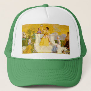 Adoration of the Home by Grant Wood Trucker Pet