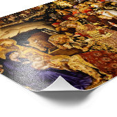 Adoration of the Magi by Gentile da Fabriano Foto Afdruk (Hoek)