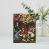 Adoration of the Shepherds, 1612 Briefkaart (Staand voorkant)
