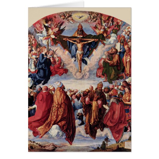 Adoration of the Trinity by Albrecht Durer, 1511 (Voorkant)