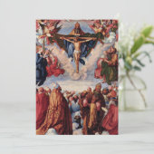 Adoration of the Trinity by Albrecht Durer, 1511 (Staand voorkant)