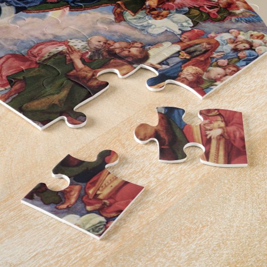 Adoration of the Trinity by Albrecht Durer, 1511 Legpuzzel (Zijkant)