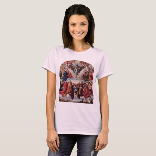 Adoration of the Trinity by Albrecht Durer, 1511 T-shirt (Voorkant volledig)