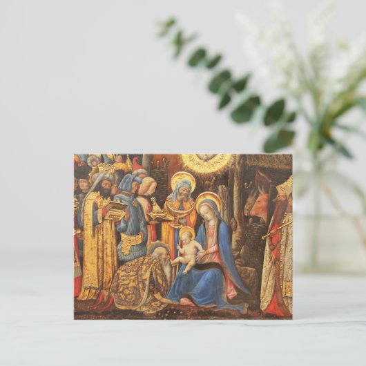 Adorazione dei Magi Briefkaart (Staand voorkant)