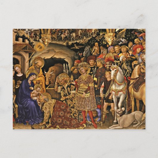 Adorazione dei Magi Briefkaart (Voorkant)