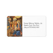 Adorazione dei Magi Etiket (Voorkant)