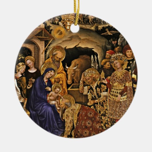 Adorazione dei Magi Keramisch Ornament (Voorkant)