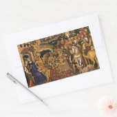 Adorazione dei Magi Rechthoekige Sticker (Envelop)