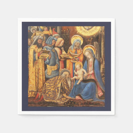 Adorazione dei Magi Servetten (Voorkant)