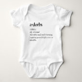 Adorbs Baby Jersey Bodysuit (Voorkant)