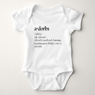 Adorbs Baby Jersey Bodysuit