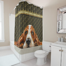 Adorbs Basset Hound Douchegordijn