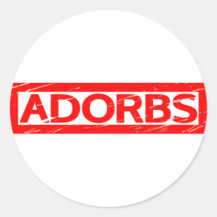 Adorbs Stamp Ronde Sticker