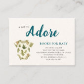 Adore Baby Botanical Books for Baby Informatiekaartje (Voorkant)
