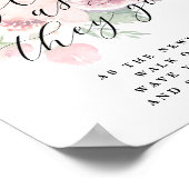 Adore Glow-Stick Pas getrouwd Verzenden van bruilo Poster (Hoek)