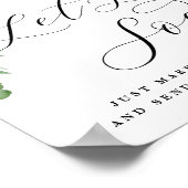 Adore Let Love Soar Balloon Send Off Weduwen Sign Poster (Hoek)