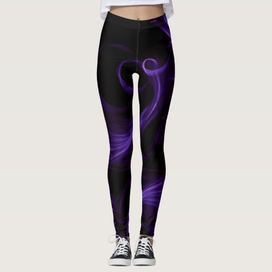 Adore mystic paarse leggings (Voorkant)