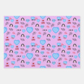 Adore pop lover valentine inpakpapier vel (Voorkant 3)