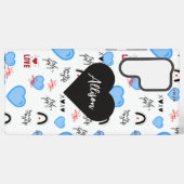 Adore pop lover valentine samsung galaxy hoesje (Achterkant horizontaal)