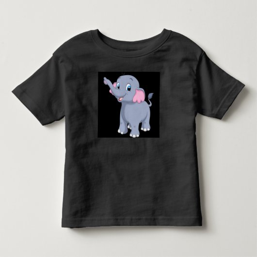Adoreerbaar Knuffelbare Liefde Olifant afbeelding  Kinder Shirts (Voorkant)