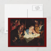 Adoring Shepherds door Gerard van Honthorst Briefkaart (Voorkant / Achterkant)