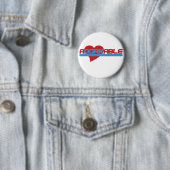 Adorkable Schattige Dork Ronde Button 5,7 Cm (In situ)