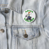 "Adorn Yourself" Zeemeermin Button (In situ)