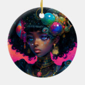 Adorned Knight Keramisch Ornament (Achterkant)