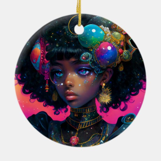 Adorned Knight Keramisch Ornament (Achterkant)