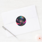 Adorned Knight Ronde Sticker (Envelop)