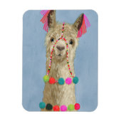 Adorned Llama - Beige Magneet (Verticaal)
