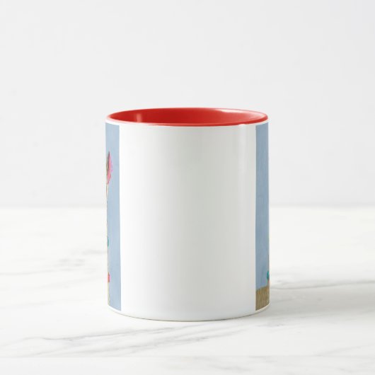 Adorned Llama - Beige Mok (Midden)