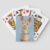 Adorned Llama - Beige Pokerkaarten (Achterkant)