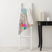 Adorned Llama - White Sherpa Deken (In situ)