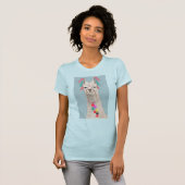 Adorned Llama - White T-shirt (Voorkant volledig)