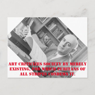 Adorno briefkaart