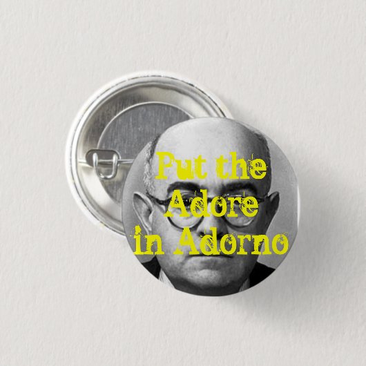 Adorno Button (Voorkant /achterkant)