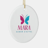 Adorno Mara Digital Keramisch Ornament (Rechts)