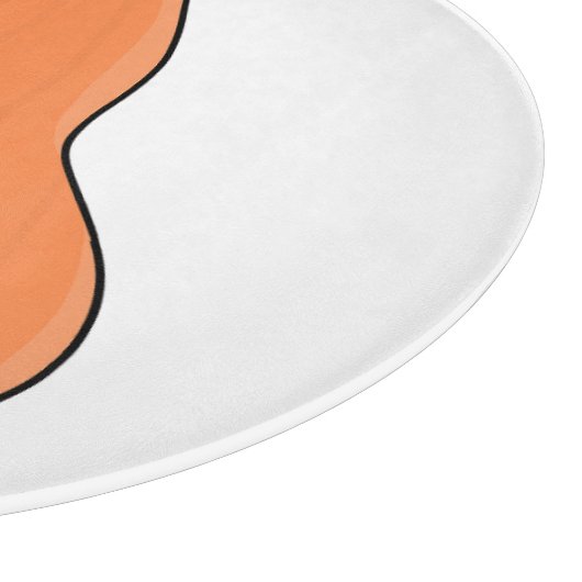 Adorobale pompoen snijplank (Hoek)