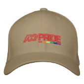 ADP Pride Flexfit Wool Pet – Khaki (Voorkant)