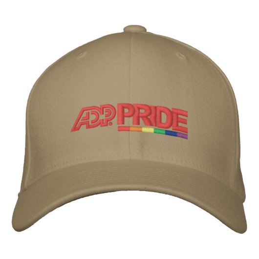 ADP Pride Flexfit Wool Pet – Khaki (Voorkant)