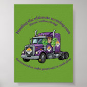 ADR Class 7 Radioactive | Hazmat Driver & Logistic Poster (Voorkant)